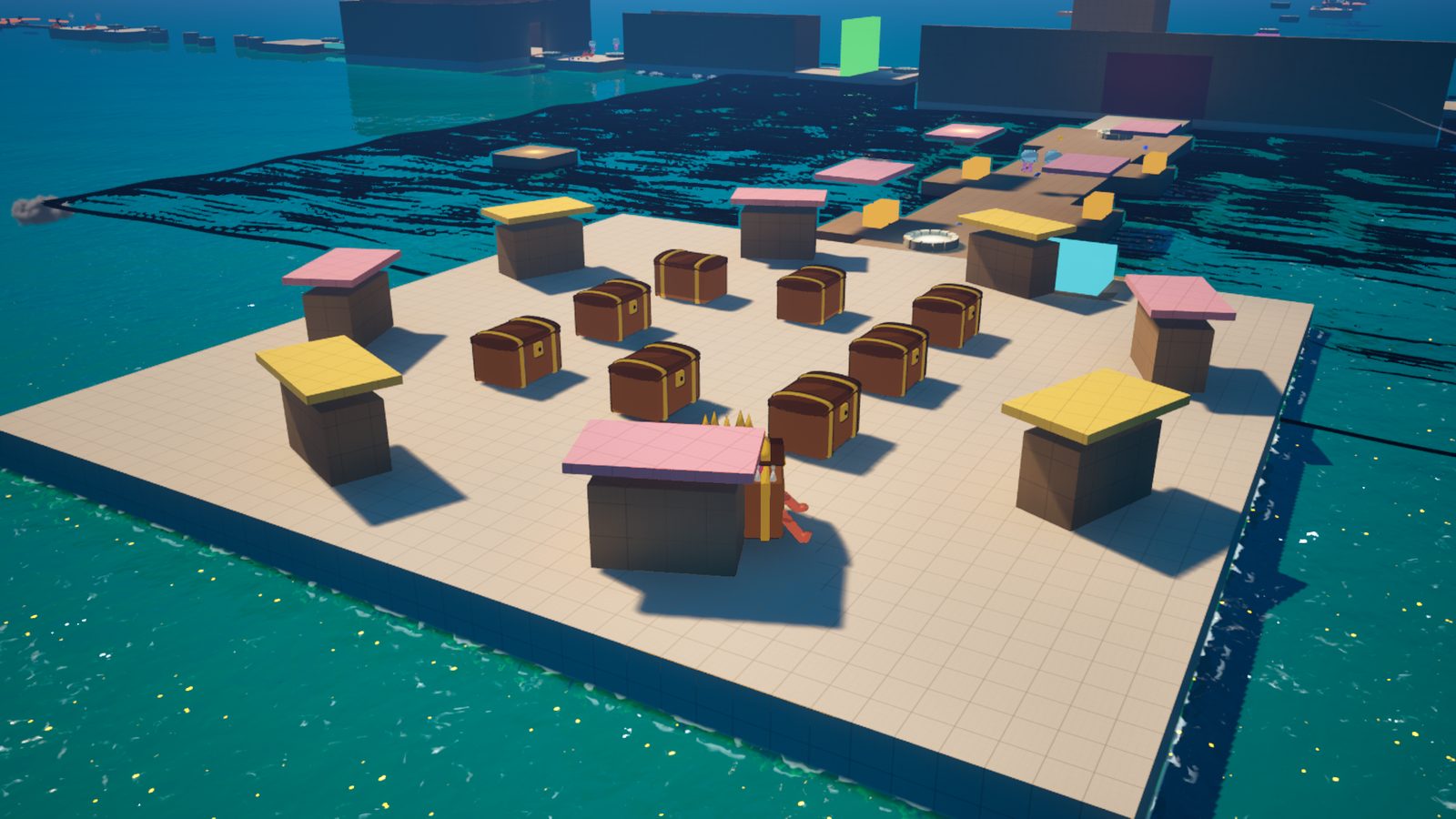 The Mimic Market from above